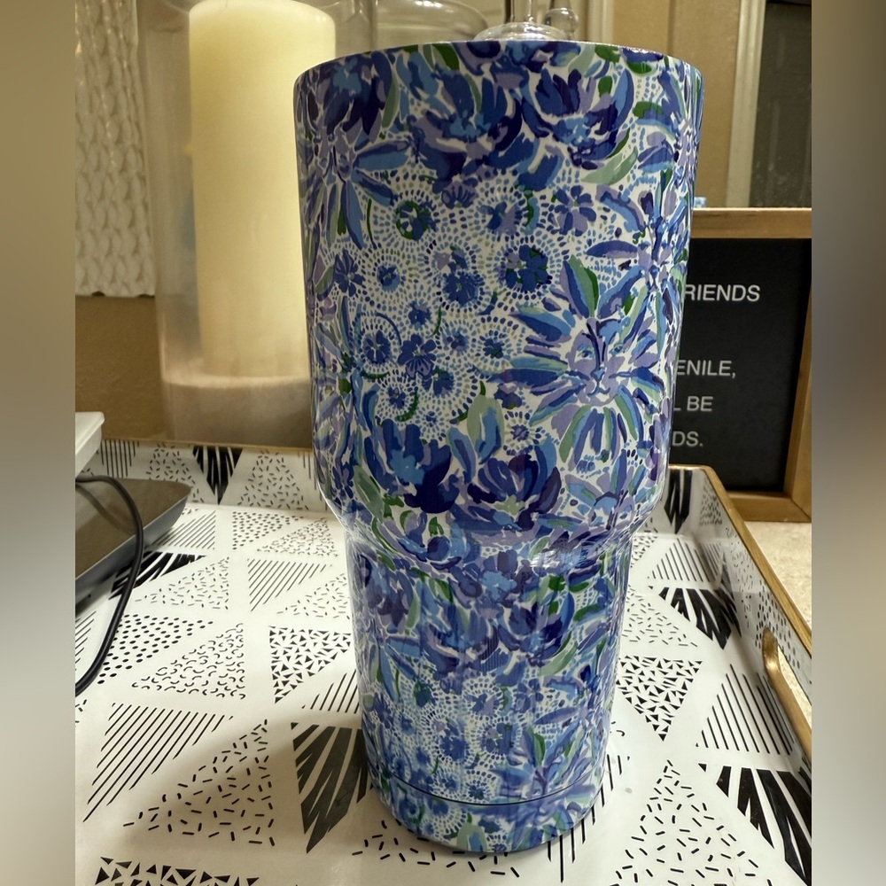 Lilly Pulitzer Floral Tumbler
